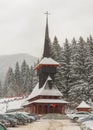 Wooden church Saint Ioan from Poiana Brasov, Romania