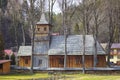 Wooden church in Sromowce Nizne Royalty Free Stock Photo