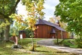 Wooden church in Studzieniczne, Poland