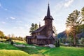 Wooden church, Tatranska Javorina, High Tatra Mountains, Western Royalty Free Stock Photo