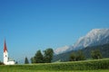 Wooden church - Tyrol scenery