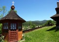 Wooden church, Vorohta, Carpathian mountains, Ukraine