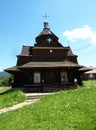 Wooden church, Vorohta, Carpathian mountains, Ukraine