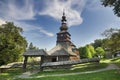 Wooden church Royalty Free Stock Photo