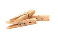 Wooden clamps Royalty Free Stock Photo