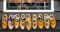 Wooden Clogs with Flowers