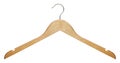 Wooden clothes hanger Royalty Free Stock Photo