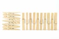 Wooden clothes pin Royalty Free Stock Photo