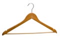 Wooden coat hanger