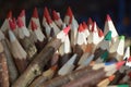 Wooden Color Pencils Royalty Free Stock Photo