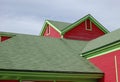 Wooden colorful house