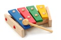 Wooden colorful xylophone Royalty Free Stock Photo