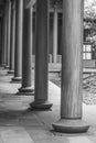 Wooden column Royalty Free Stock Photo