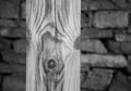 Wooden column