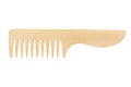 Wooden comb Royalty Free Stock Photo