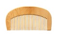 Wooden comb isolated Royalty Free Stock Photo