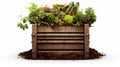 Happy And Content: A Stunning Compost Box In Industrial Chic Style
