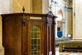 Wooden confessional