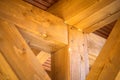 Wooden constructions and details. Construction and woodworking