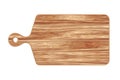 Wooden Cooking Cutting Board. 3d Rendering