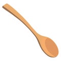 Wooden cooking spoon, icon