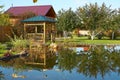 Wooden cottage