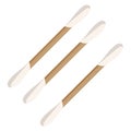 Wooden cotton buds, icon