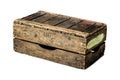 Wooden crate. Royalty Free Stock Photo