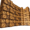 Wooden Crates Royalty Free Stock Photo