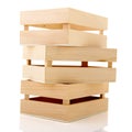 Wooden crates Royalty Free Stock Photo