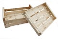 Wooden Crates Royalty Free Stock Photo
