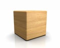 Wooden cube