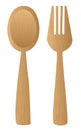 Wooden cutlery