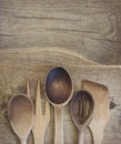 Wooden cutlery