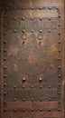 Wooden decorated copper plated door from the mamluk era