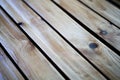 Wooden desk strucrure closeup Royalty Free Stock Photo