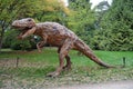 The wooden dinosaur