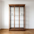 Wooden Display Cabinet In Petrina Hicks Style - Expert Draftsmanship