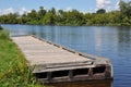 Wooden dock