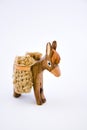 Wooden donkey souvenir Royalty Free Stock Photo