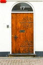 Wooden door Royalty Free Stock Photo