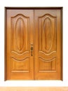 Wooden door