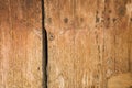 Wooden door detail Royalty Free Stock Photo