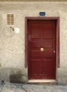 Wooden door in france