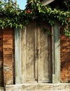 Wooden door at Javanese House