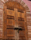 Wooden Door - Morocco Royalty Free Stock Photo