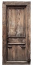 Panorama Realistic Old Door With Rustic Charm