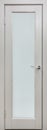 Wooden doors in grey style color for modern loft interior and condo apartments flat