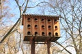 Wooden dovecote