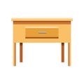 wooden drawer house forniture icon